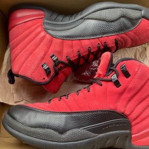 Jordan 12 Retro Reverse Flu Red/Black
